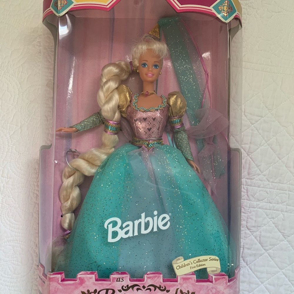 Vintage Barbie As Rapunzel Doll 13016 1994 Collector First Edition NRFB NIB